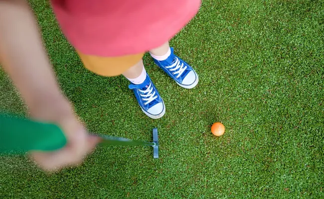 Minigolfen