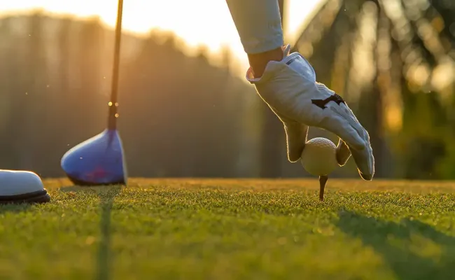 Golf spielen